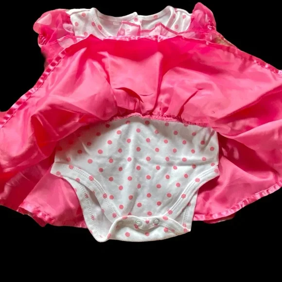 ❗️SOLD❗️ Disney Minnie Mouse Dress & Headband - Picture 4 of 5